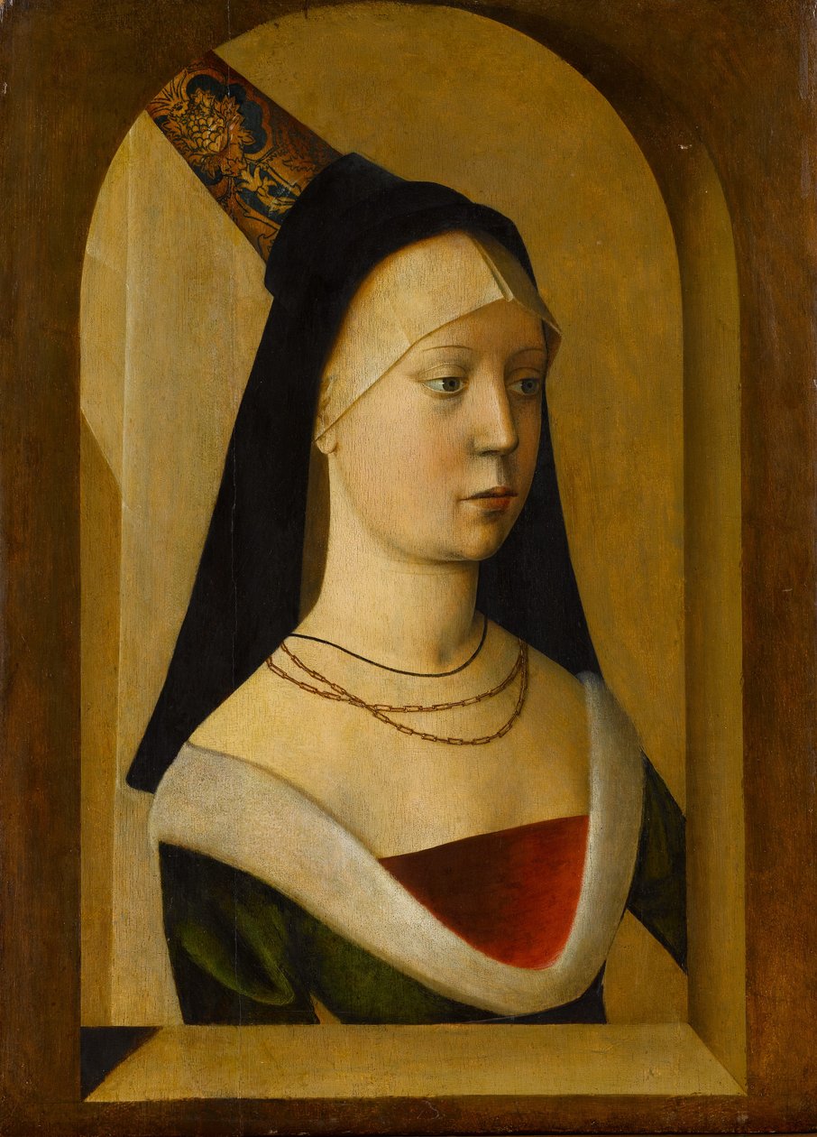 Ritratto di una donna, ca. 1470-80 da Unbekannt