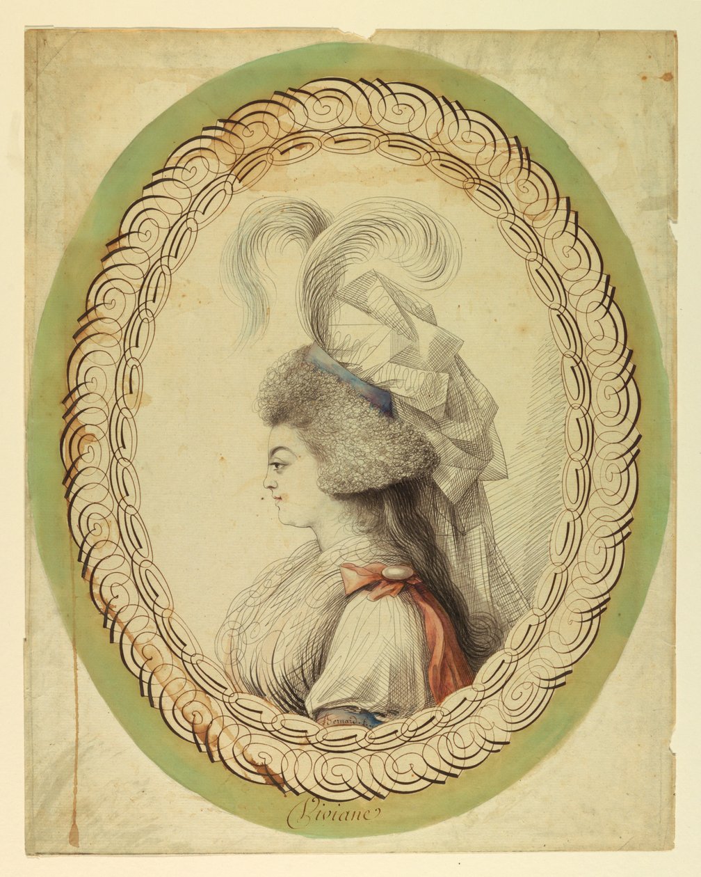 Ritratto di una donna da Unbekannt