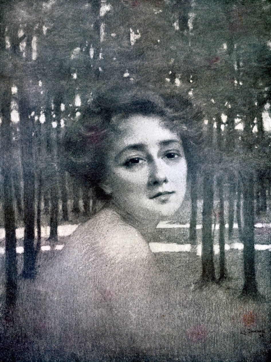 Ritratto di una donna, 1898 da Unbekannt