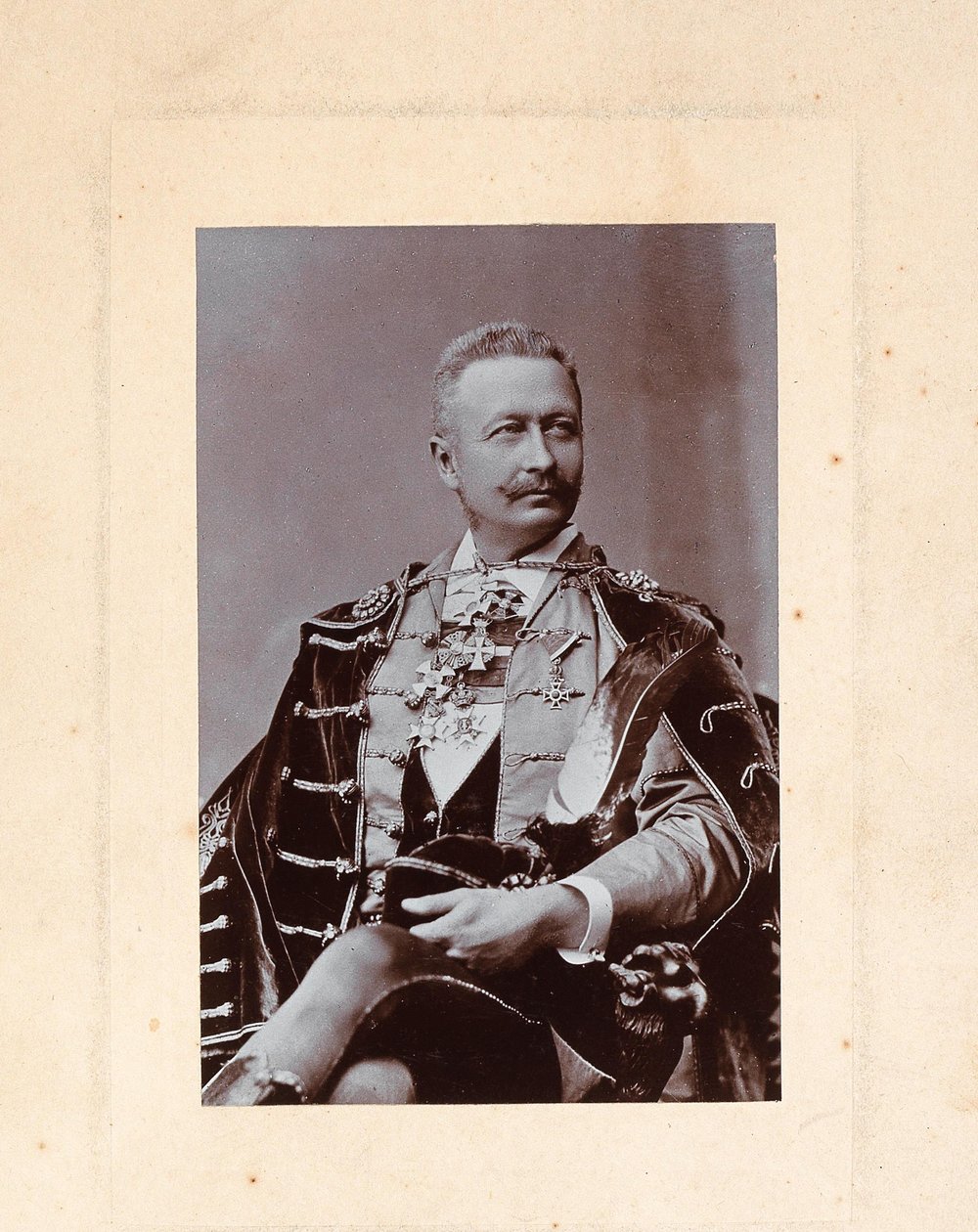 Ritratto del pianista e compositore Géza Zichy 1849-1924, 1900s da Unbekannt