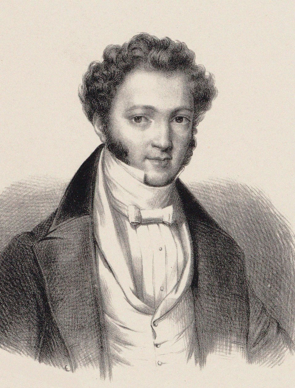 Ritratto del pianista e compositore Ignaz Moscheles da Unbekannt
