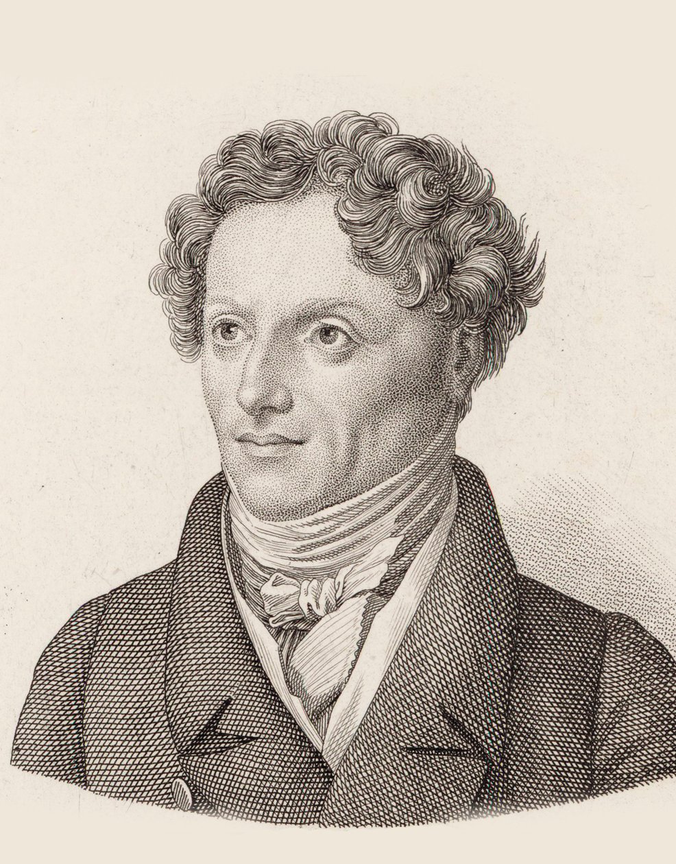 Ritratto del Compositore Francesco Morlacchi da Unbekannt