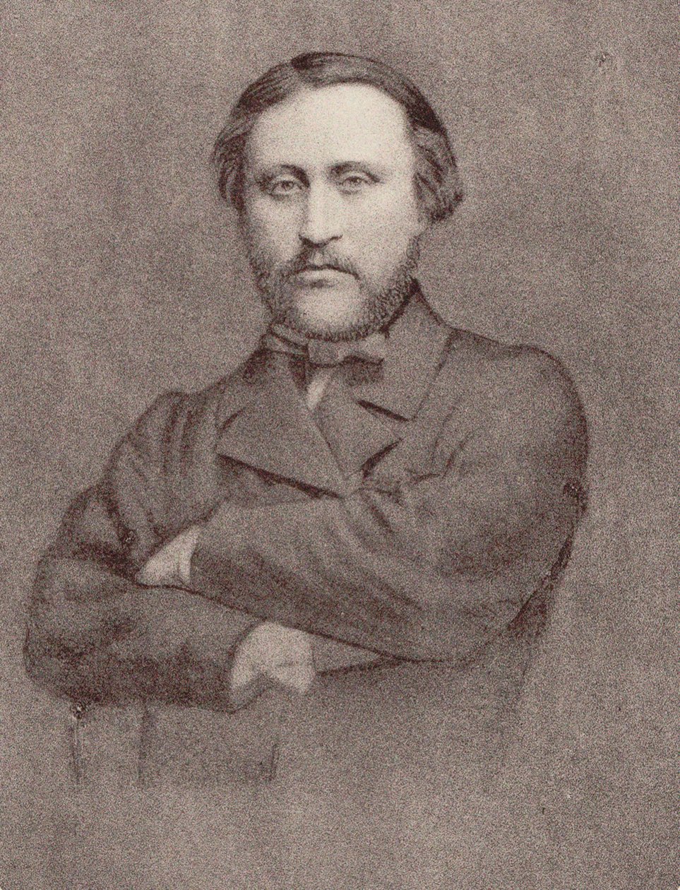 Ritratto del compositore Léon Kreutzer, 1817-1868 da Unbekannt