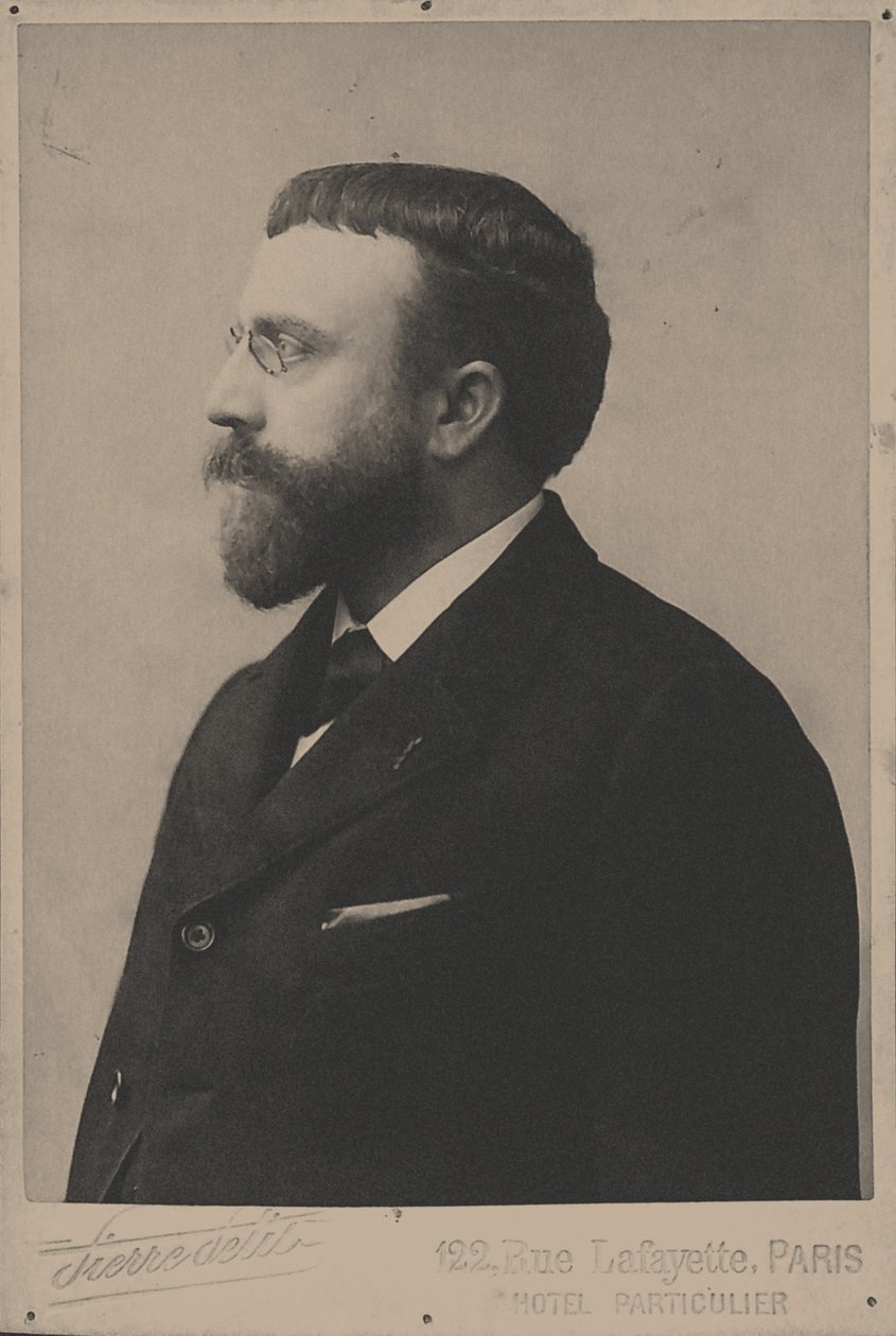 Ritratto del compositore Paul Vidal 1863-1931 da Unbekannt