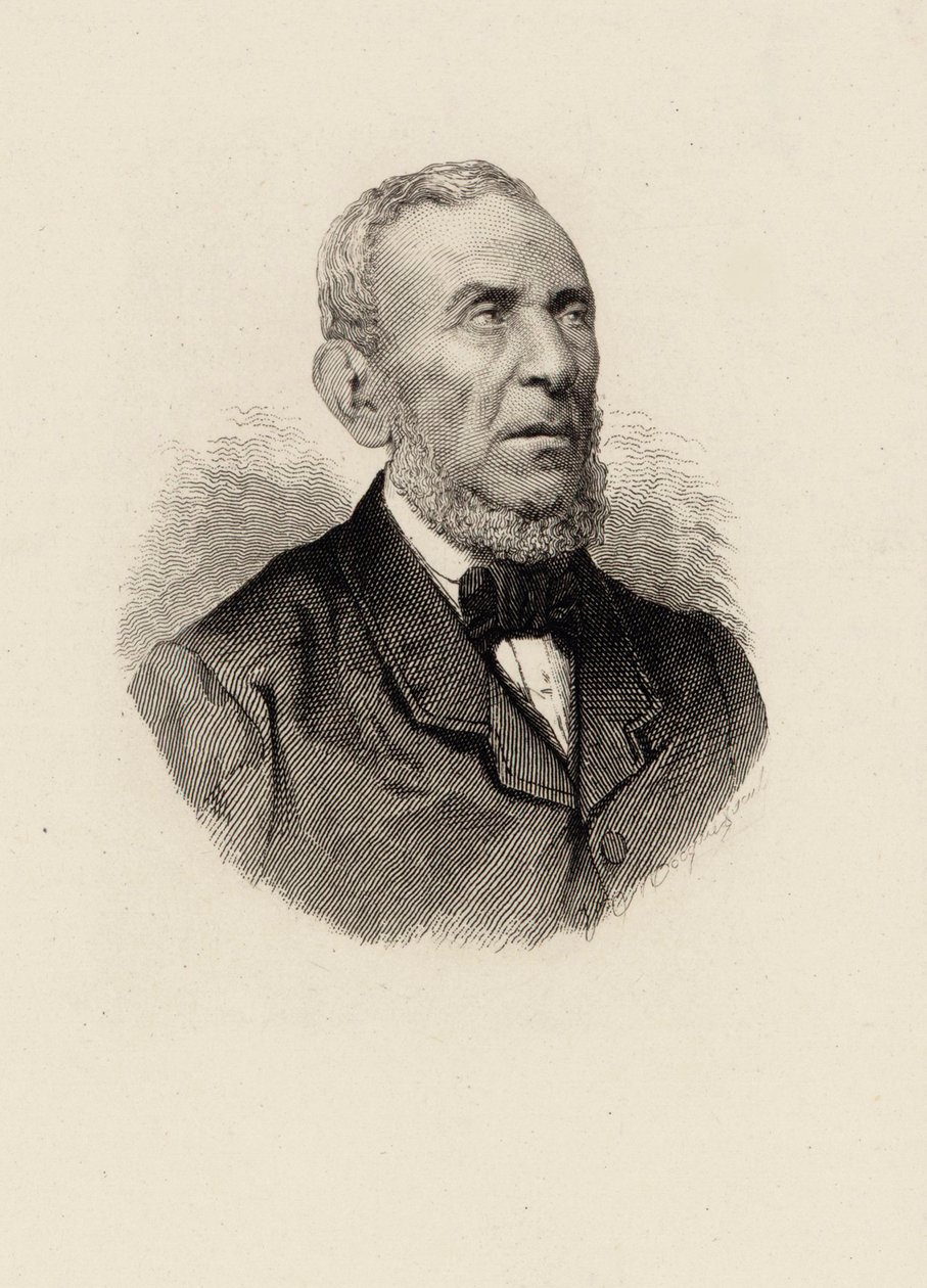 Ritratto del compositore Saverio Mercadante 1795-1870 da Unbekannt