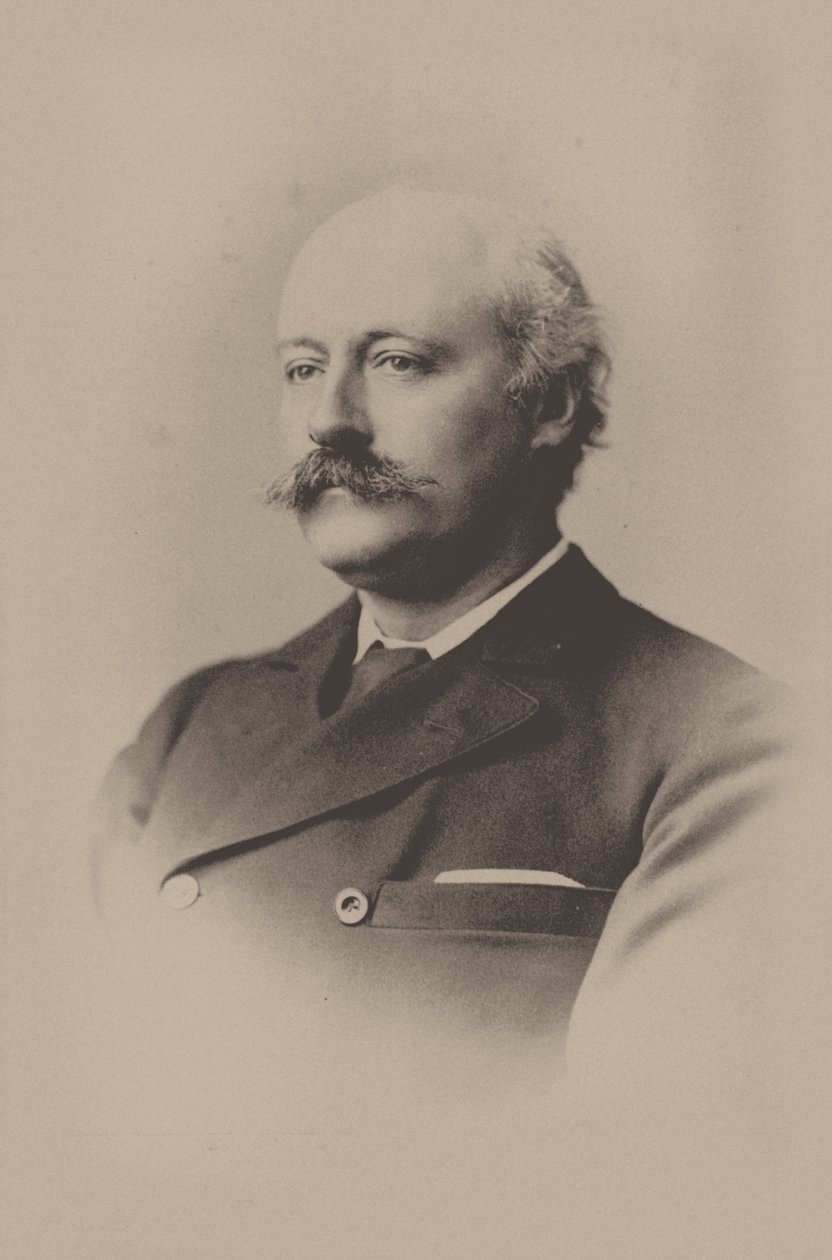 Ritratto del compositore Sir Charles Hubert Hastings Parry 1848-1918 da Unbekannt