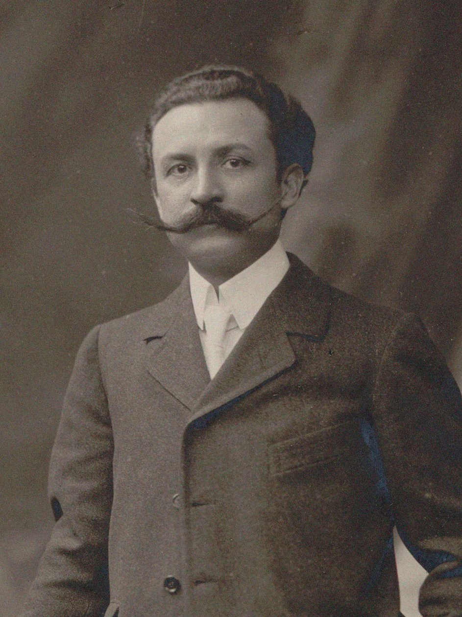 Ritratto del compositore Xavier Leroux 1863-1919, c. 1910 da Unbekannt