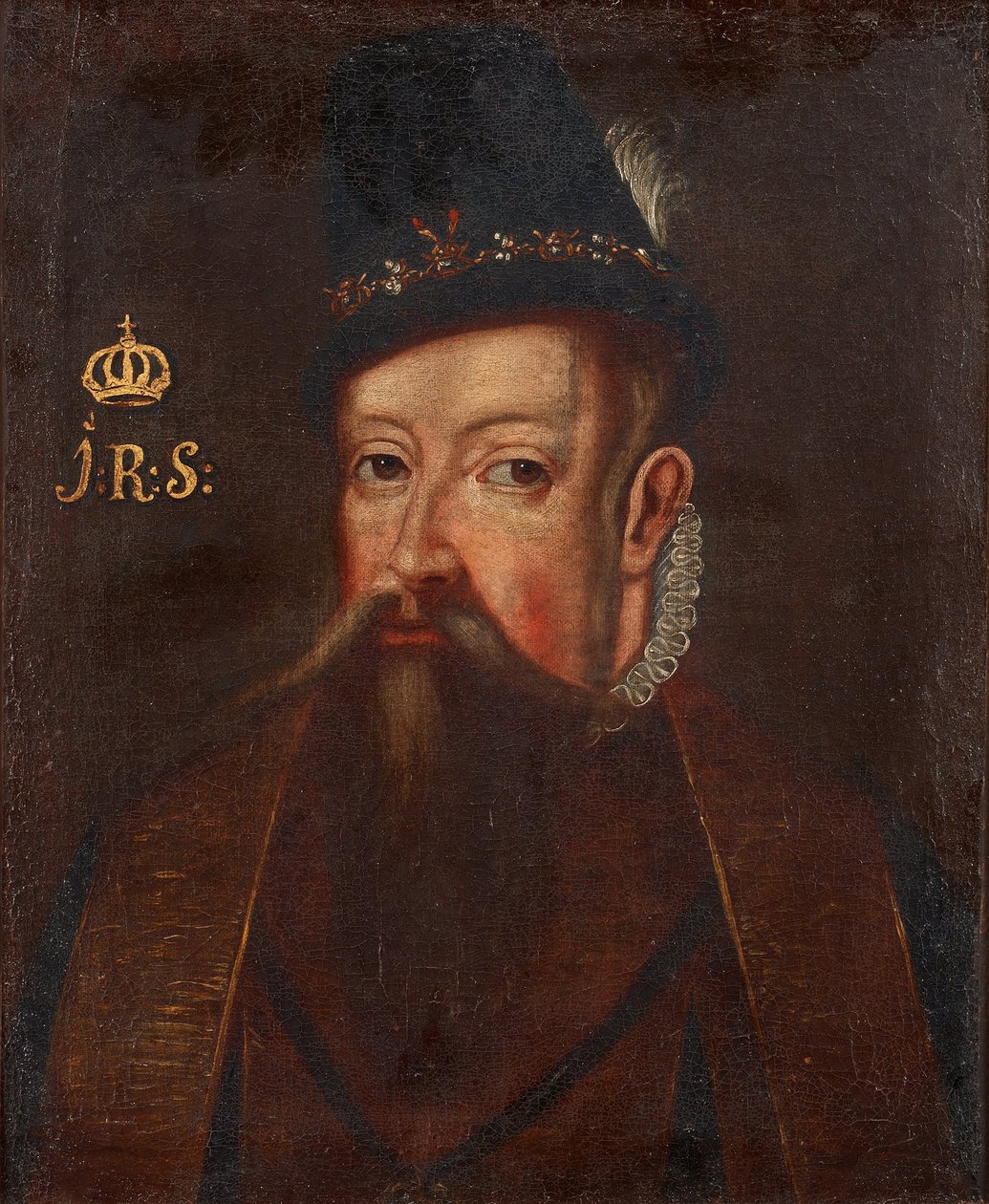 Ritratto del re Giovanni III di Svezia 1537-1592, circa 1700 da Unbekannt