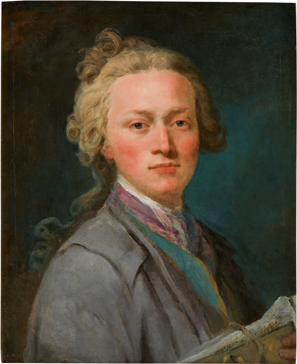 Ritratto del compositore André Ernest Modeste Grétry 1741-1813, seconda metà del XVIII secolo da Unbekannt
