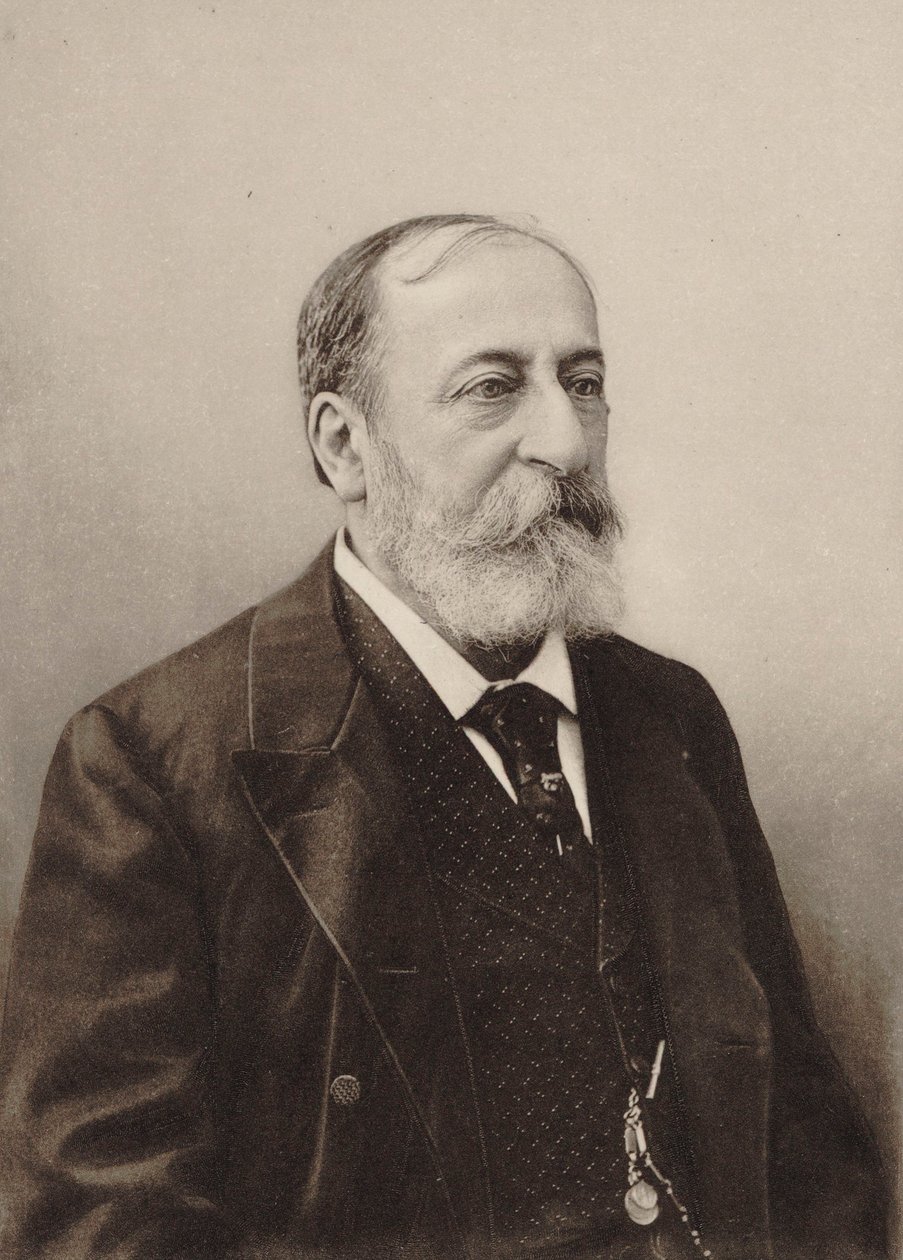 Ritratto del compositore Camille Saint-Saëns da Unbekannt