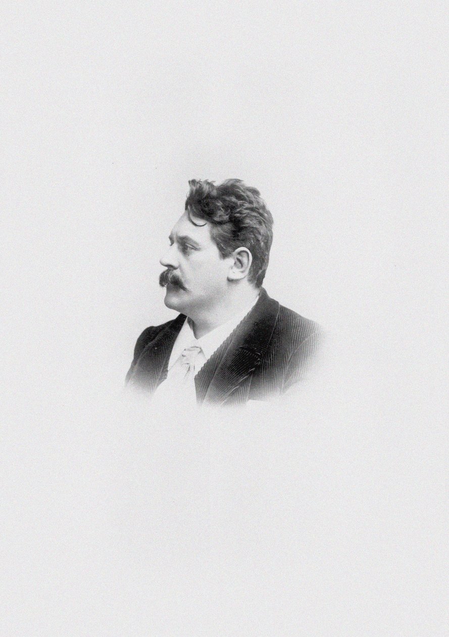Ritratto del compositore Eugen Lindner 1858-1915 da Unbekannt