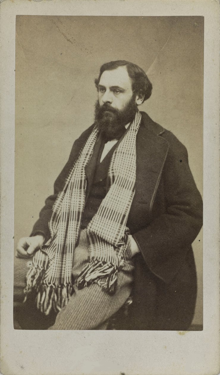 Ritratto del compositore Ferdinand Poise 1828-1892, c. 1875 da Unbekannt