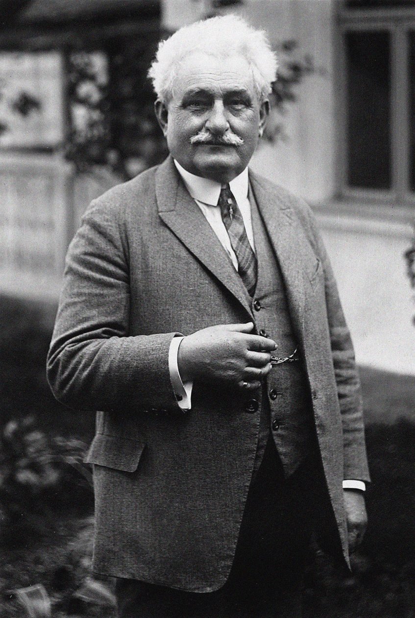 Ritratto del compositore Leos Janacek 1854-1928 da Unbekannt