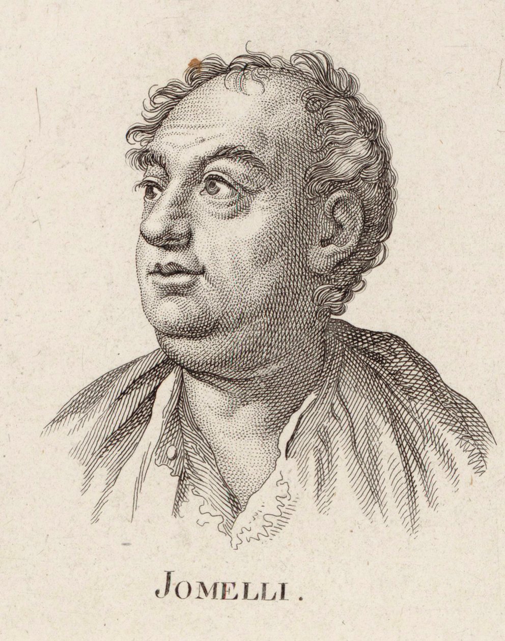 Ritratto del compositore Niccolò Jommelli 1714-1774 da Unbekannt