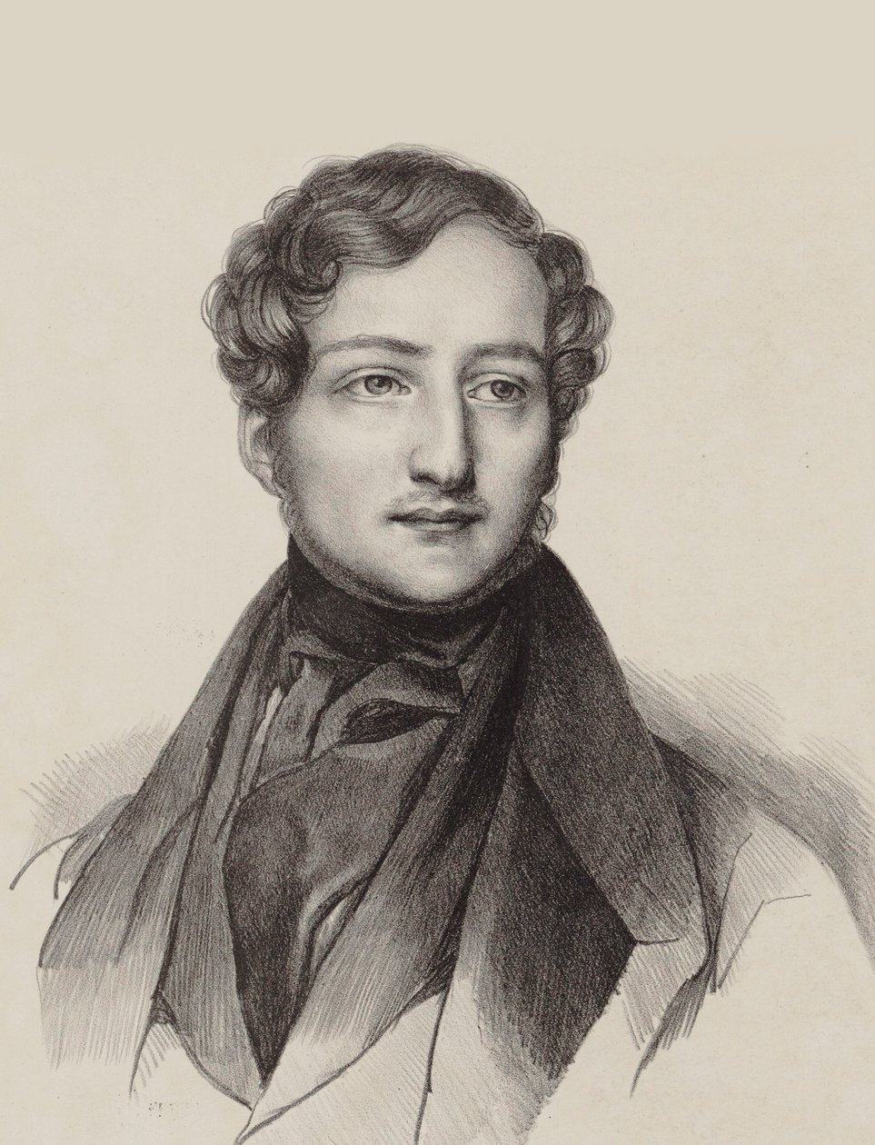 Ritratto del pianista e compositore Sigismund Thalberg 1812-1871 da Unbekannt