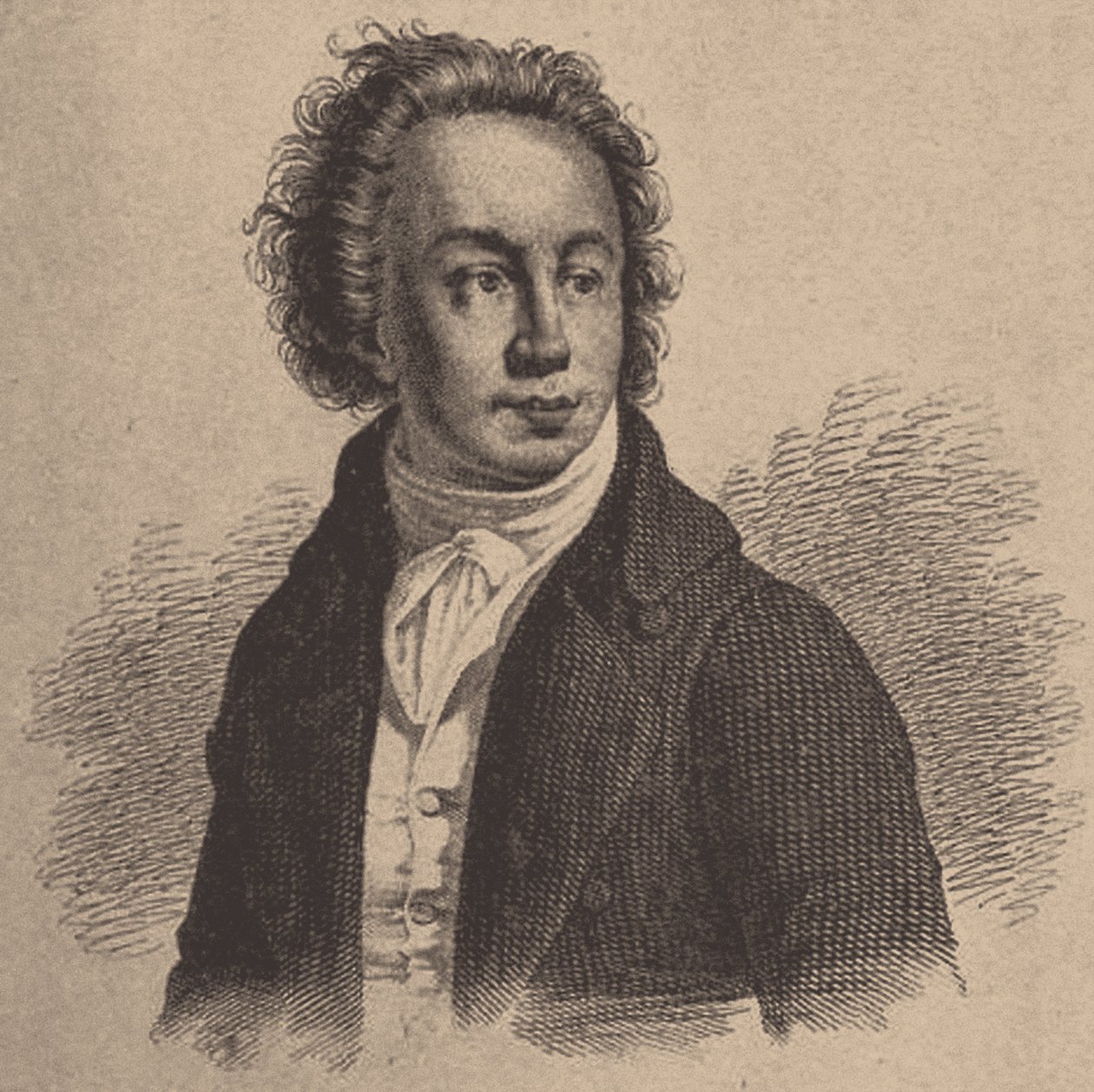 Ritratto del poeta Ivan S. Barkov, XIX secolo da Unbekannt