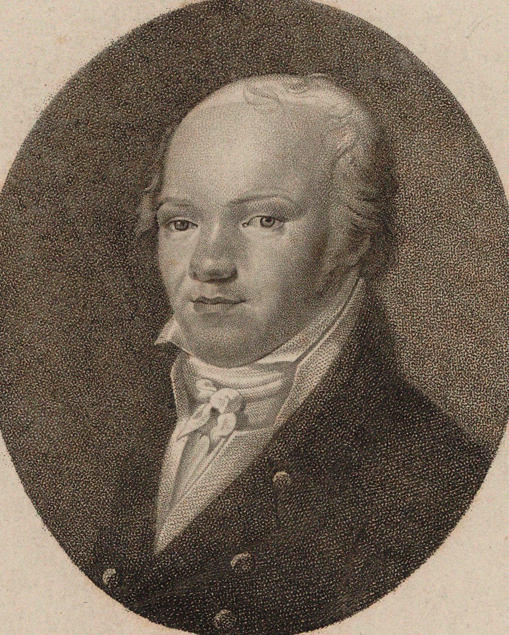 Ritratto del violinista e compositore Andreas Romberg 1767-1821, c. 1800 da Unbekannt