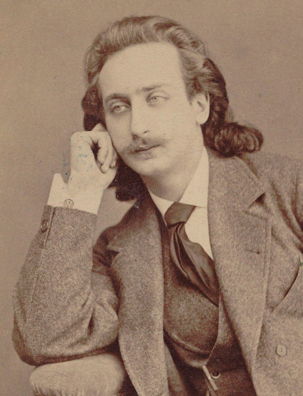 Ritratto del violinista e compositore Henri Ketten 1848-1883 da Unbekannt