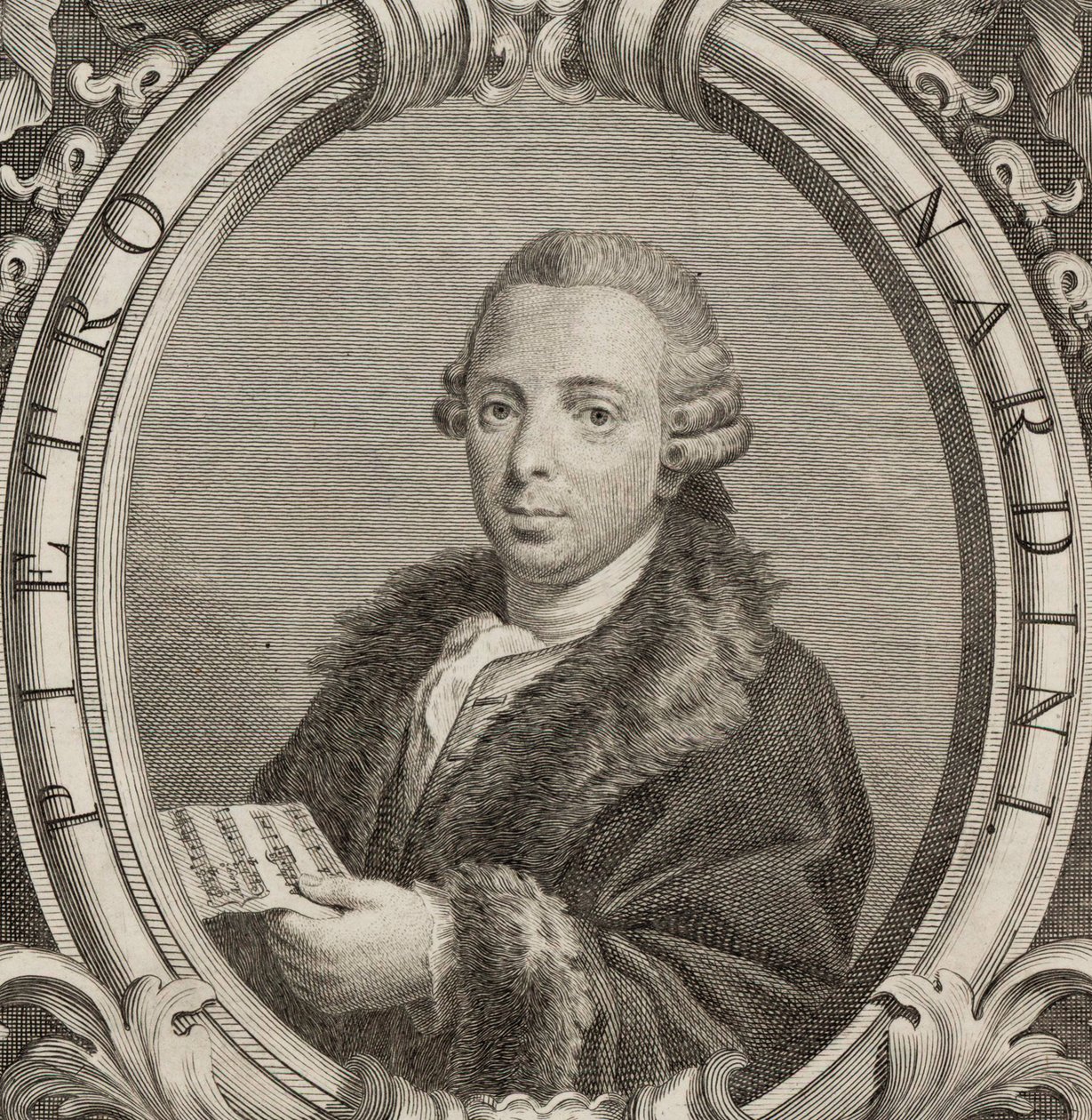 Ritratto del violinista e compositore Pietro Nardini 1722-1793 da Unbekannt