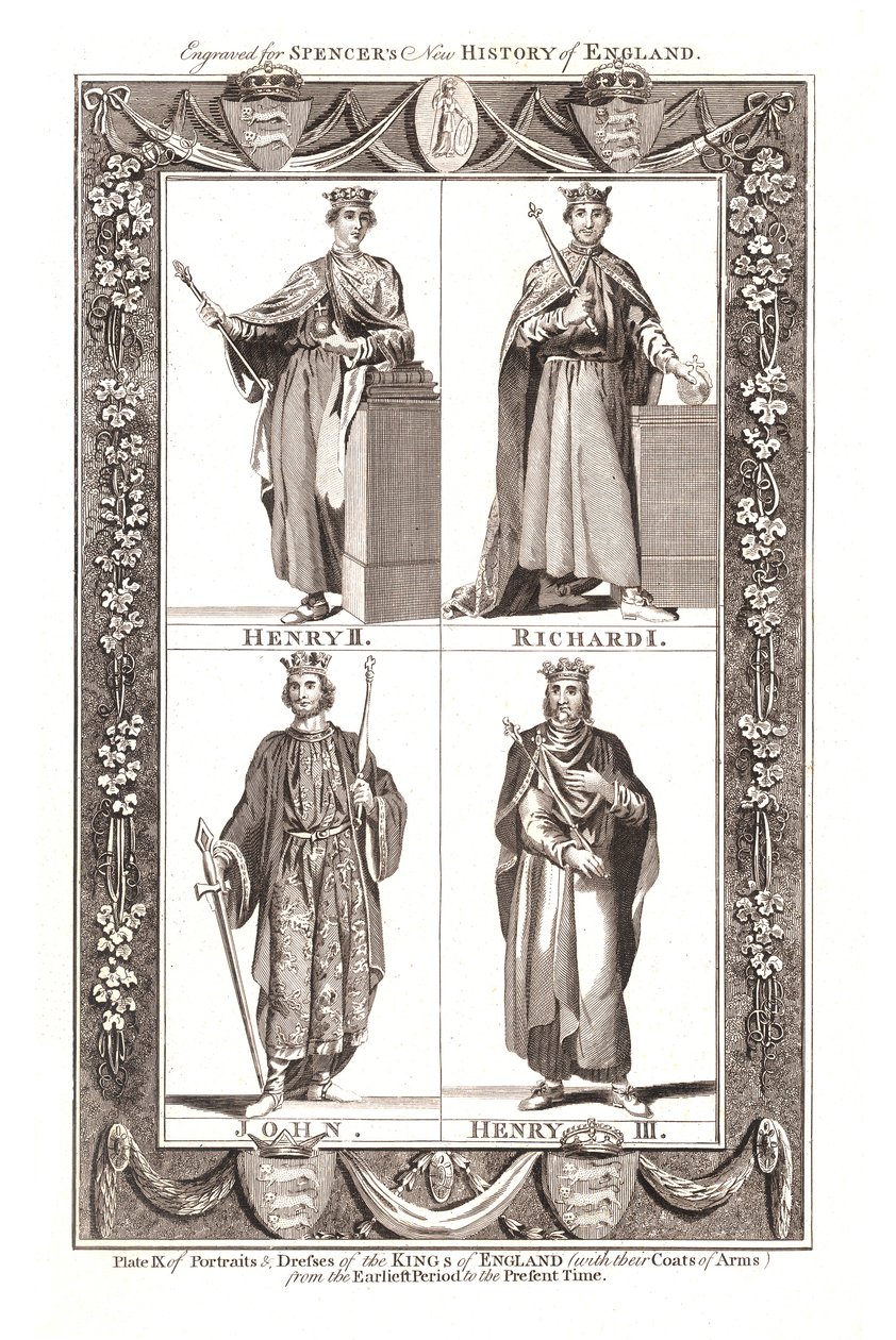 Ritratti e abiti dei re d