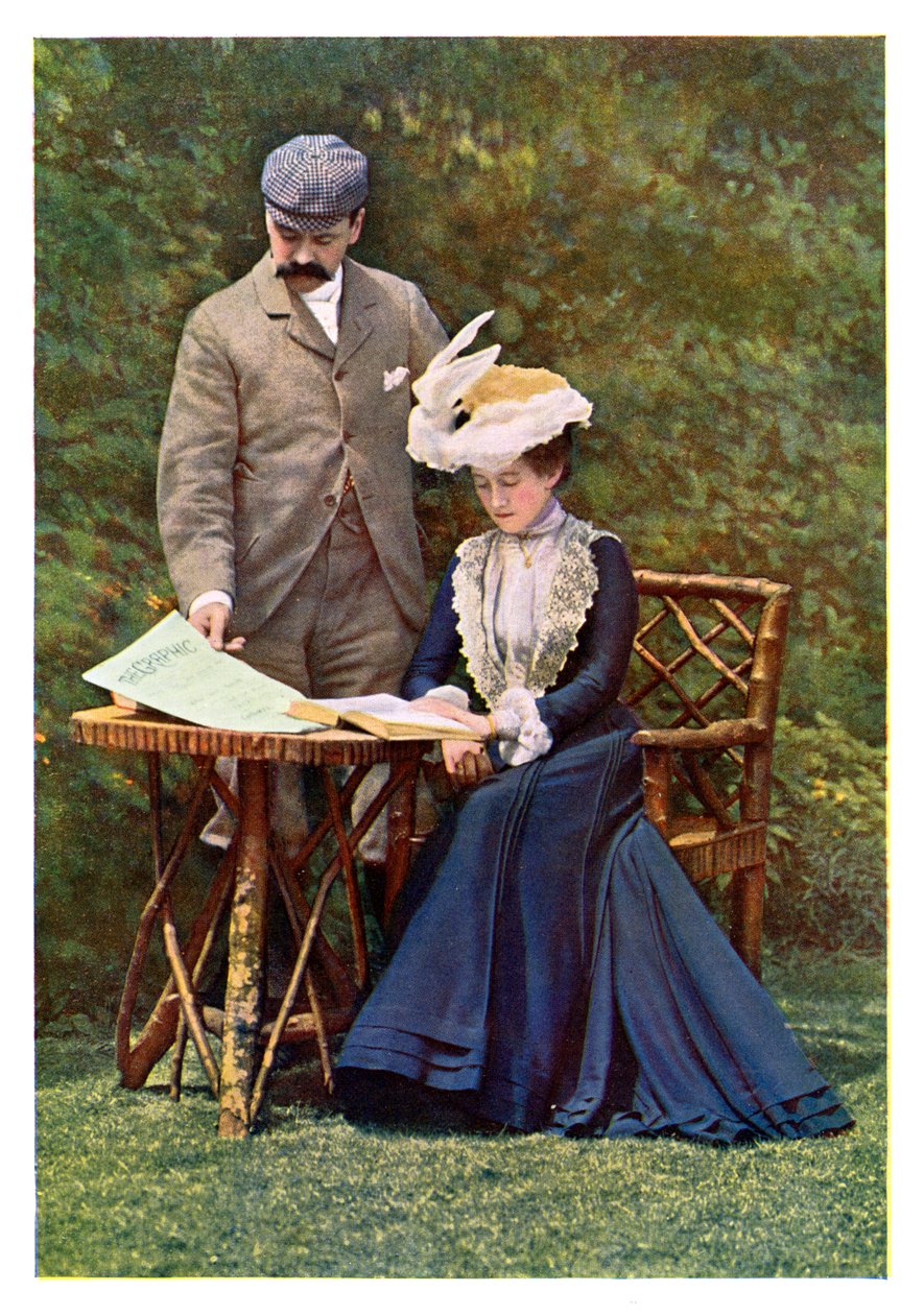 Ritratto in tre colori, 1901 da Unbekannt