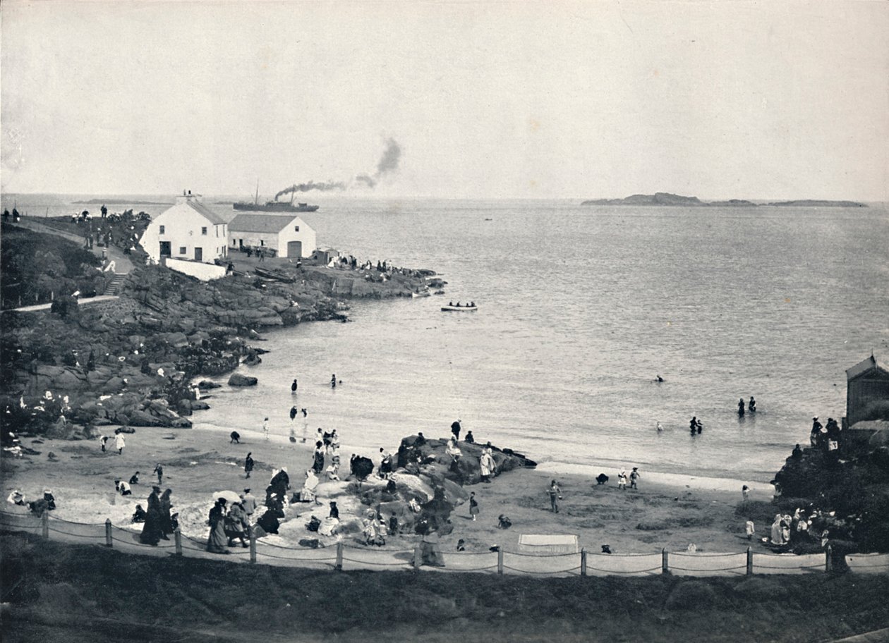 Portrush - Il luogo del bagno, 1895 da Unbekannt