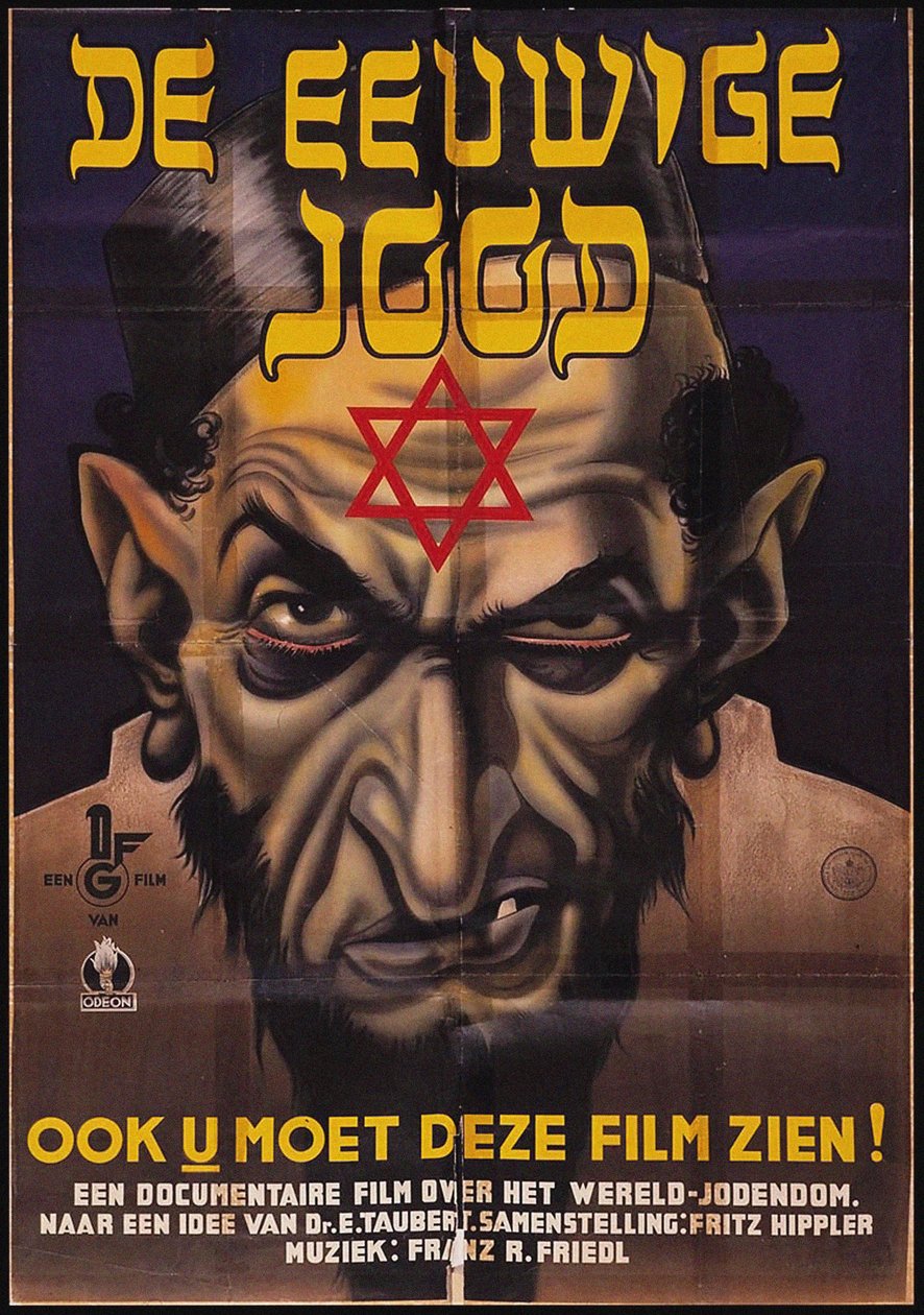 Poster per il film antisemita L