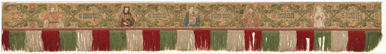 Praetexta di un antependium, tedesco, dopo il 1450 da Unbekannt