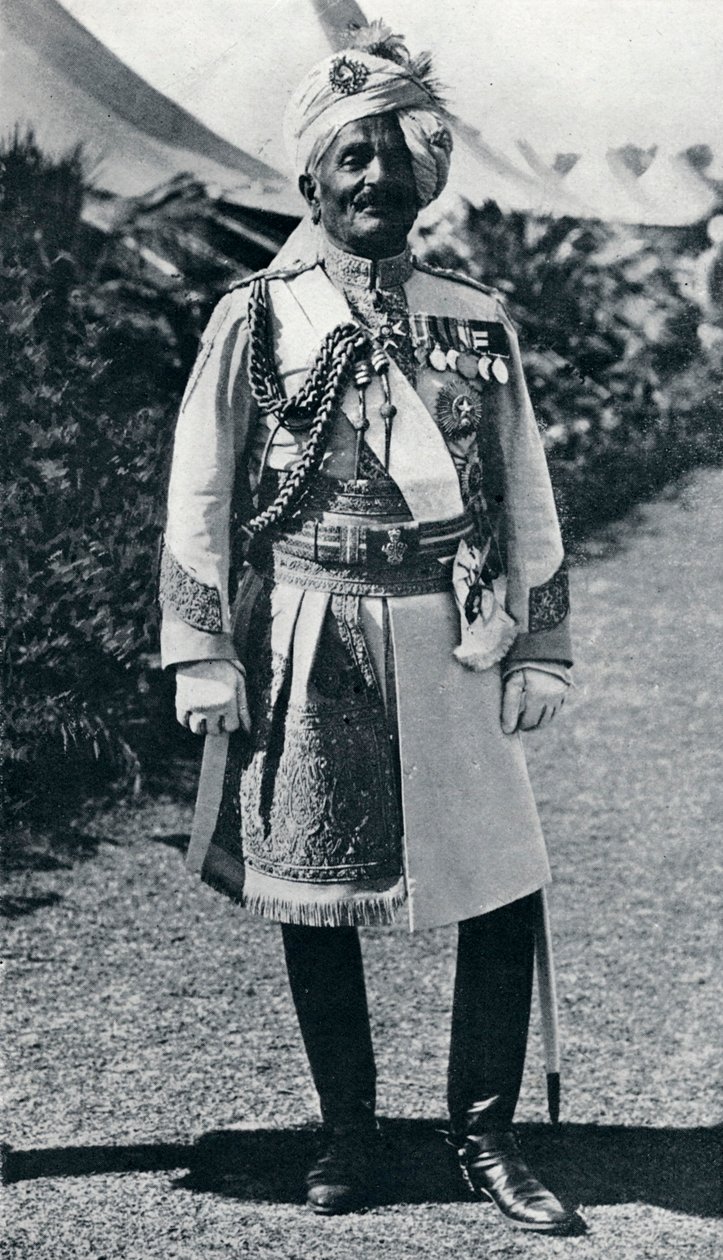Pratap Singh 1845-1922, ufficiale dell