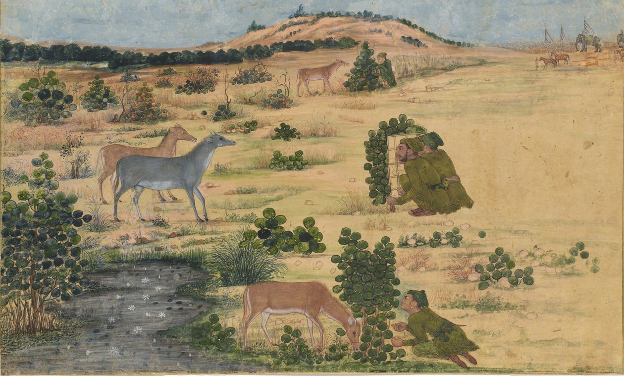Preparativi per una caccia, ca. 1680 da Unbekannt