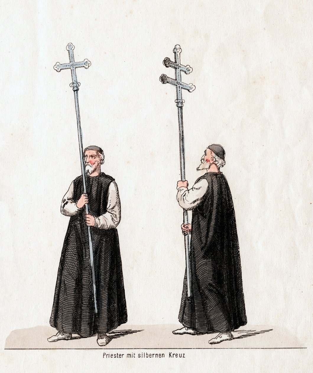Sacerdote con croce d