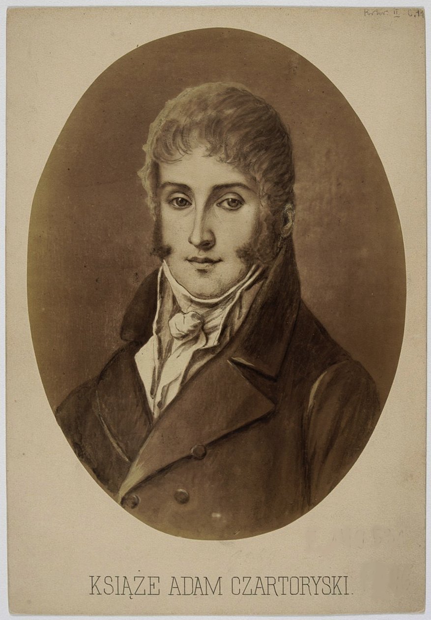 Principe Adam Jerzy Czartoryski 1770-1861 da Unbekannt