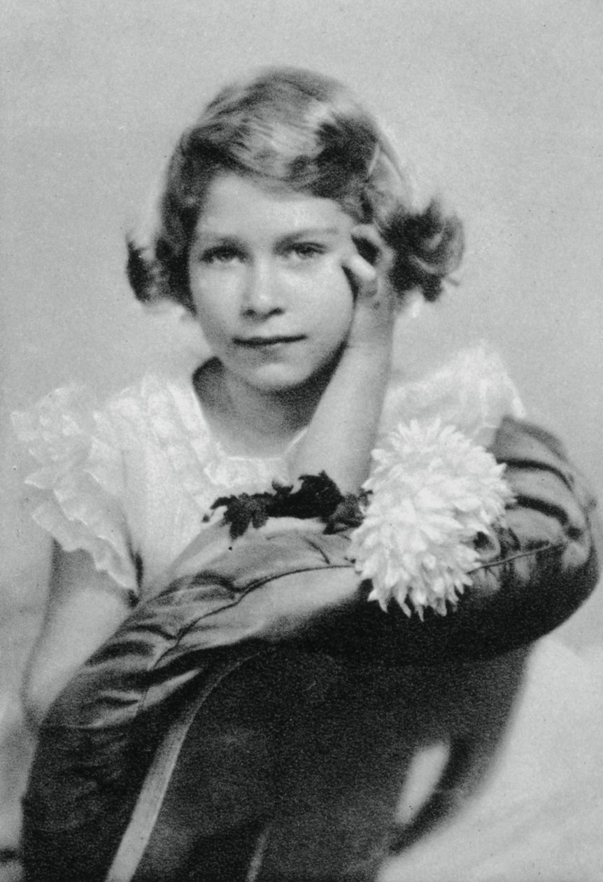 Principessa Elisabetta a nove anni, 1935 da Unbekannt
