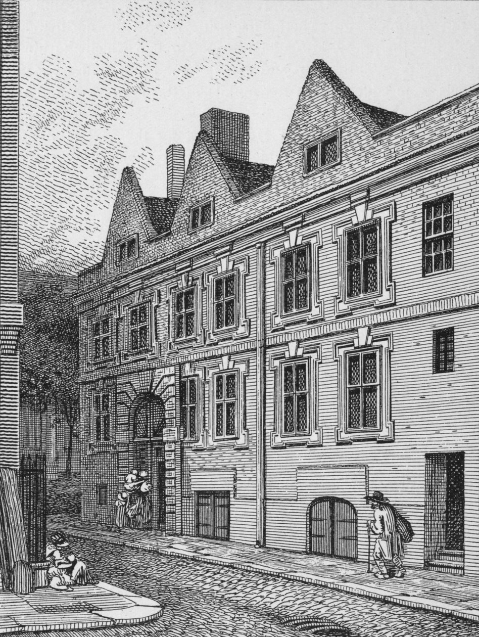 Ingresso principale alla Leathersellers Hall, Città di Londra da Unbekannt