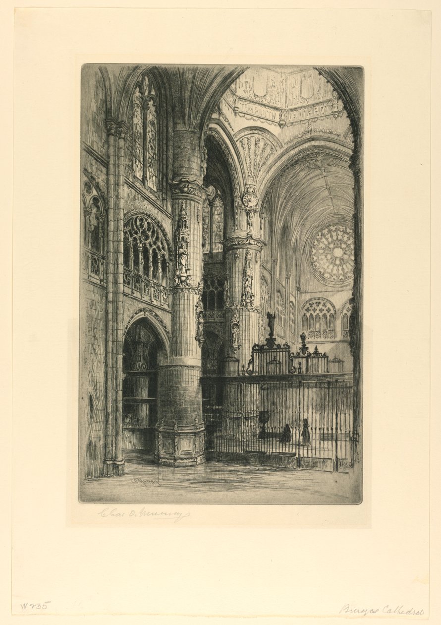 Stampa, Cattedrale di Burgos da Unbekannt