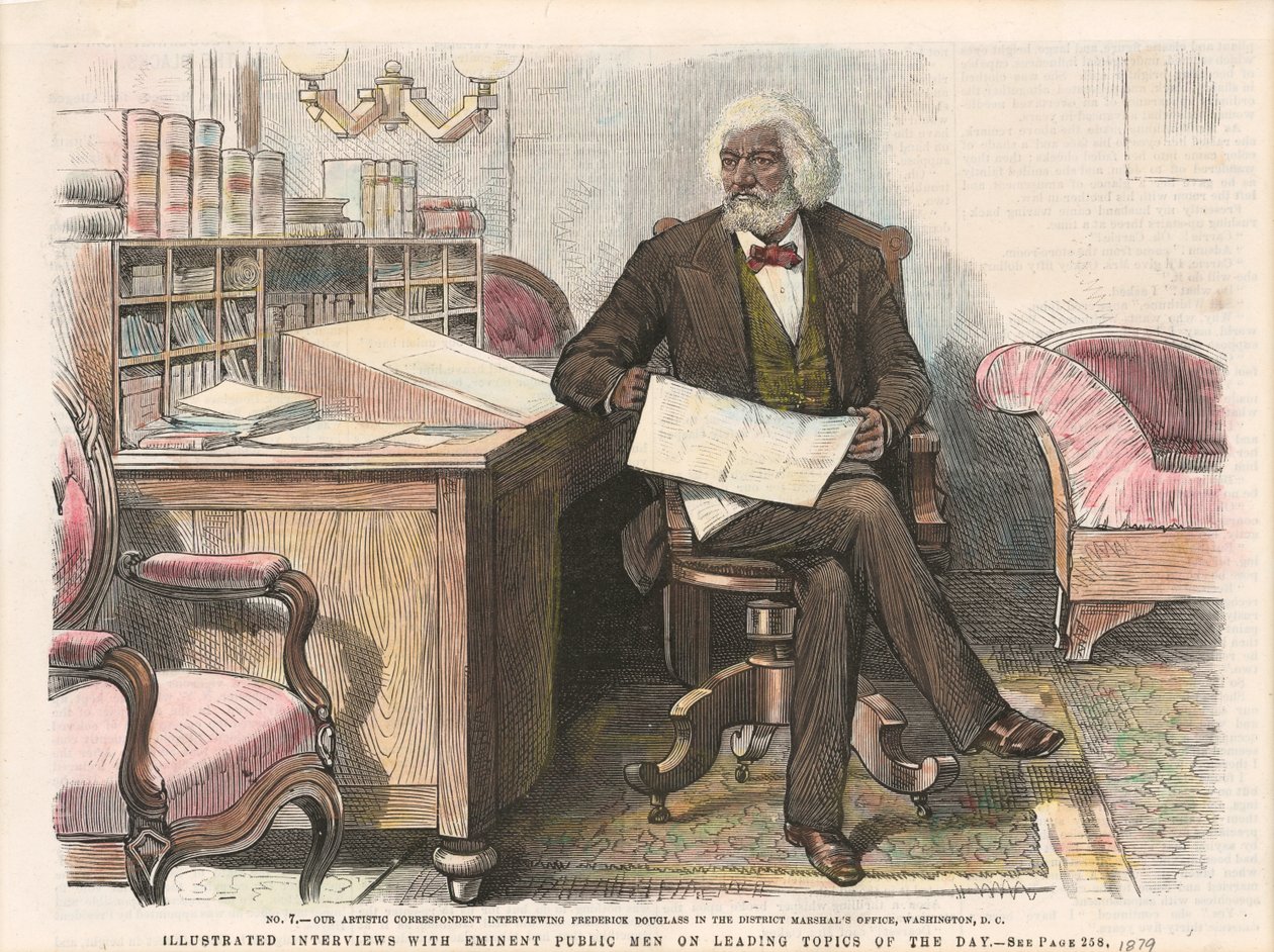 Stampa di Frederick Douglass, ca. 1879 da Unbekannt