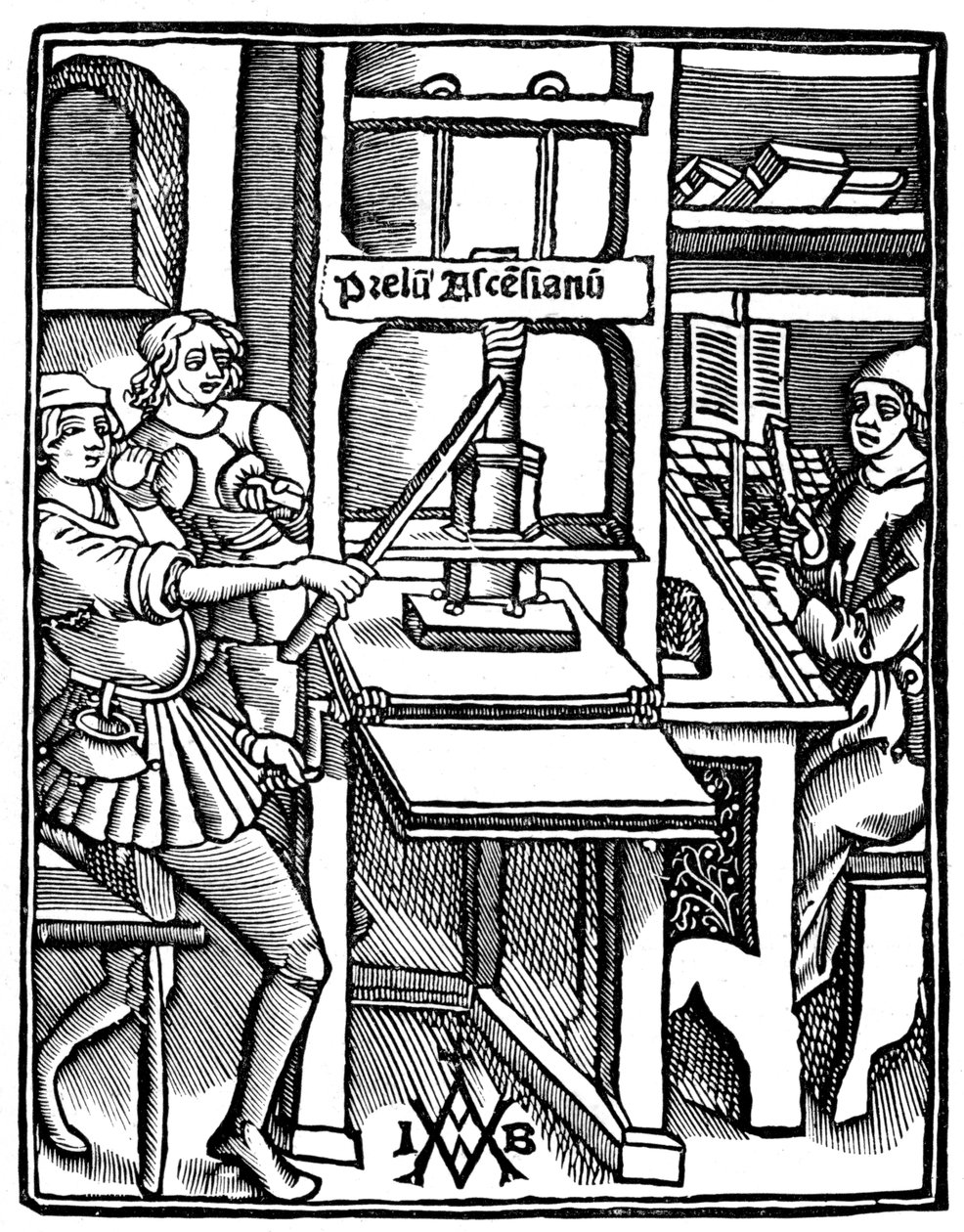 Stampa tipografica, 1511, 1893 da Unbekannt