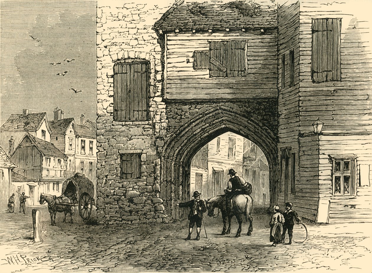 Priorato di Santa Maria Overy, 1700, c1878 da Unbekannt
