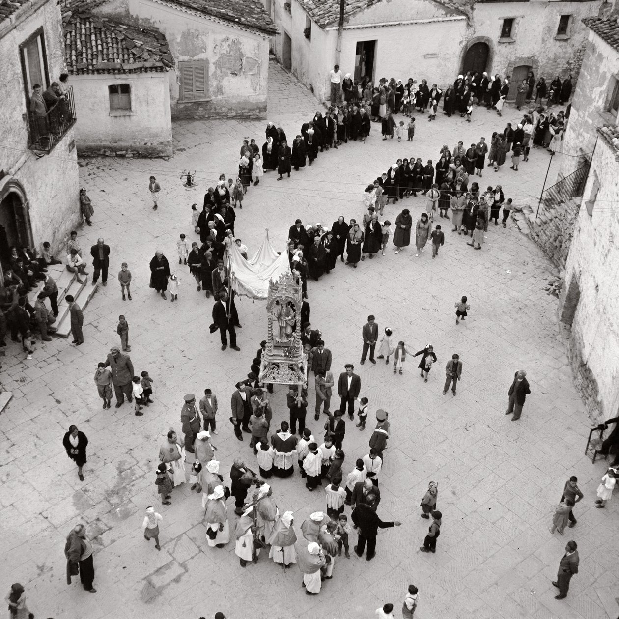 Processione dei flagellanti, Albano di Lucania, Potenza, Basilicata, Italia da Unbekannt