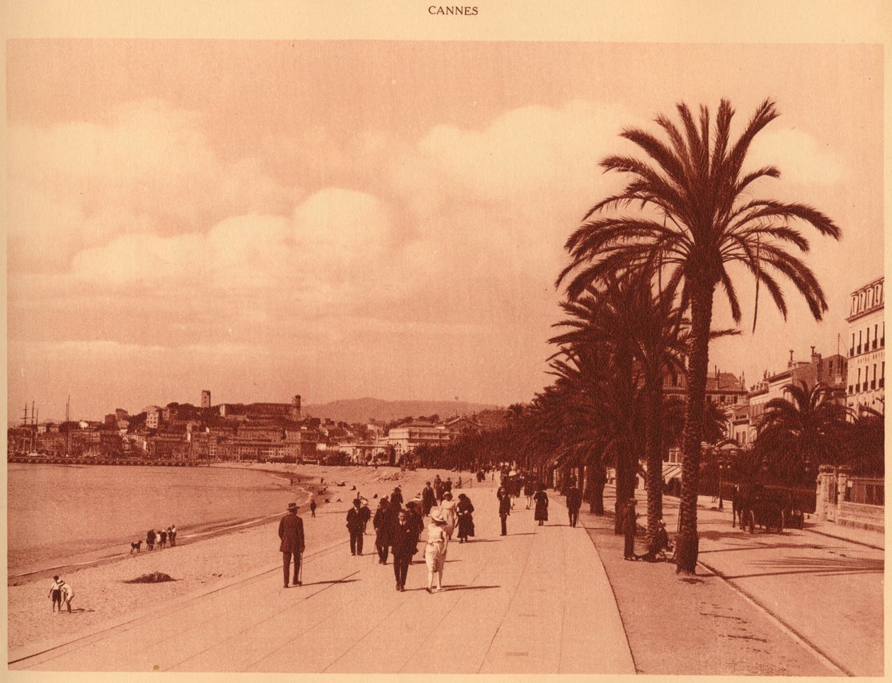 Promenade de la Croisette e Mont Chevalier, Cannes da Unbekannt