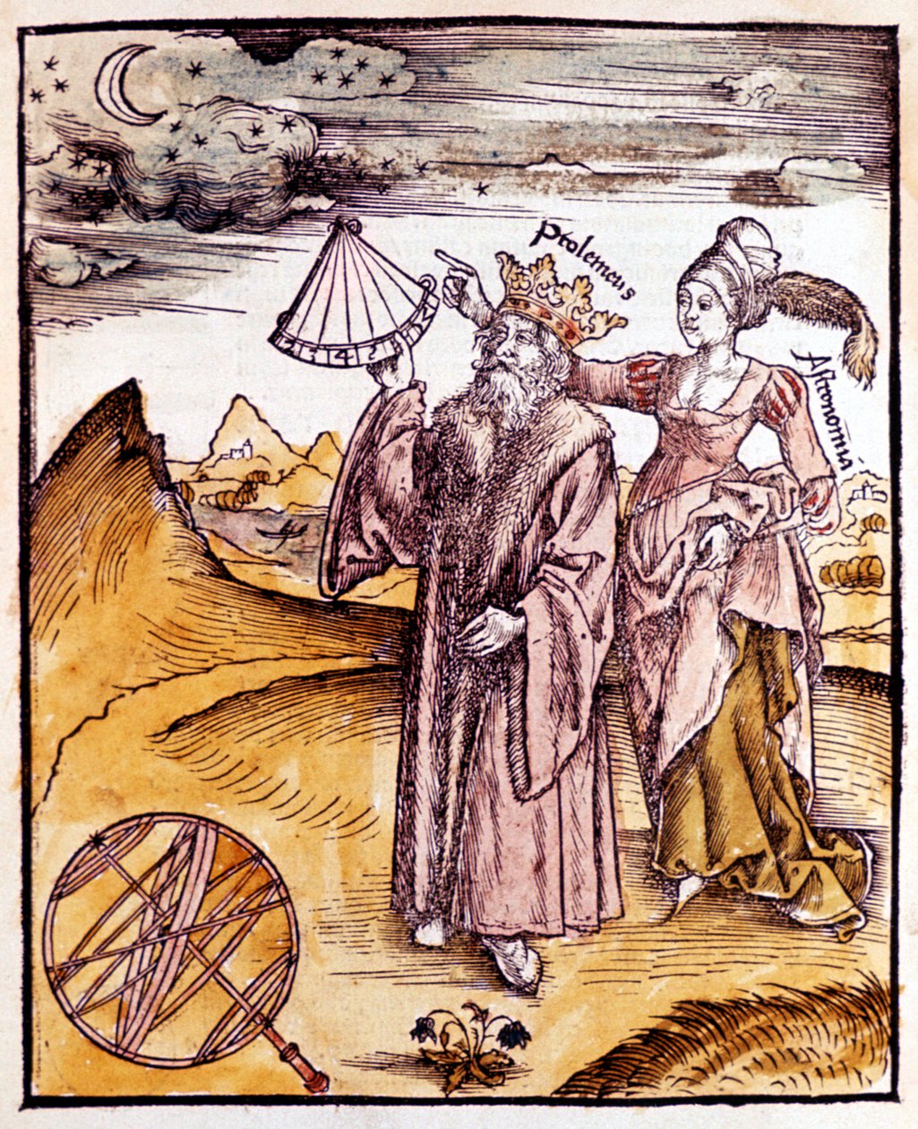 Tolomeo, astronomo e geografo greco alessandrino, 1508 da Unbekannt