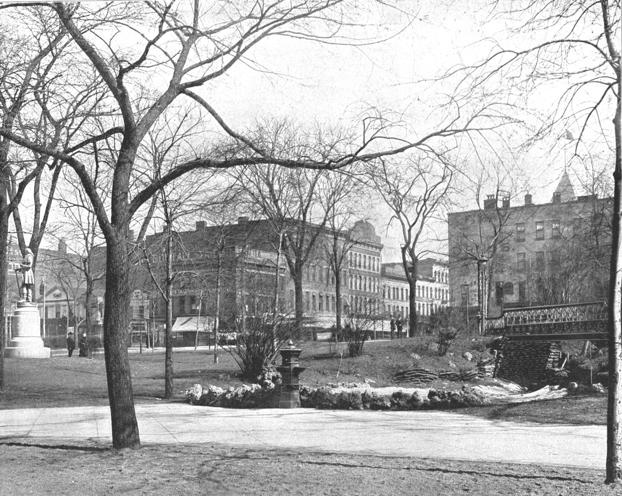 Piazza Pubblica, Cleveland, Ohio, USA, c1900 da Unbekannt
