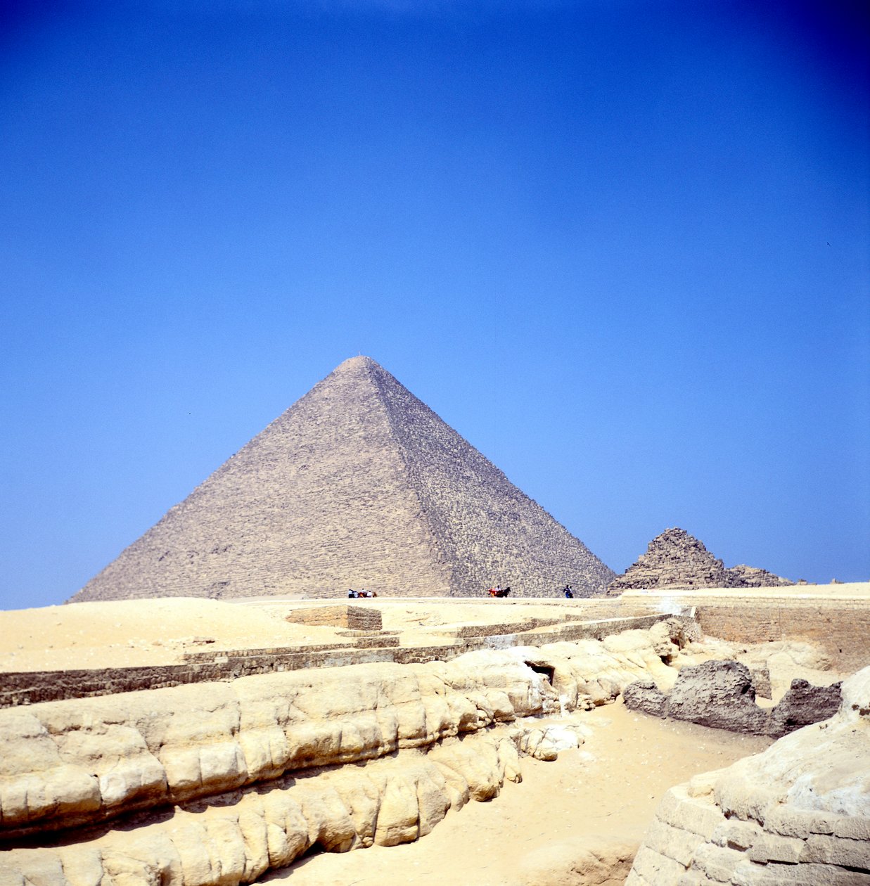 Piramide a Giza, Egitto, Antico Regno da Unbekannt