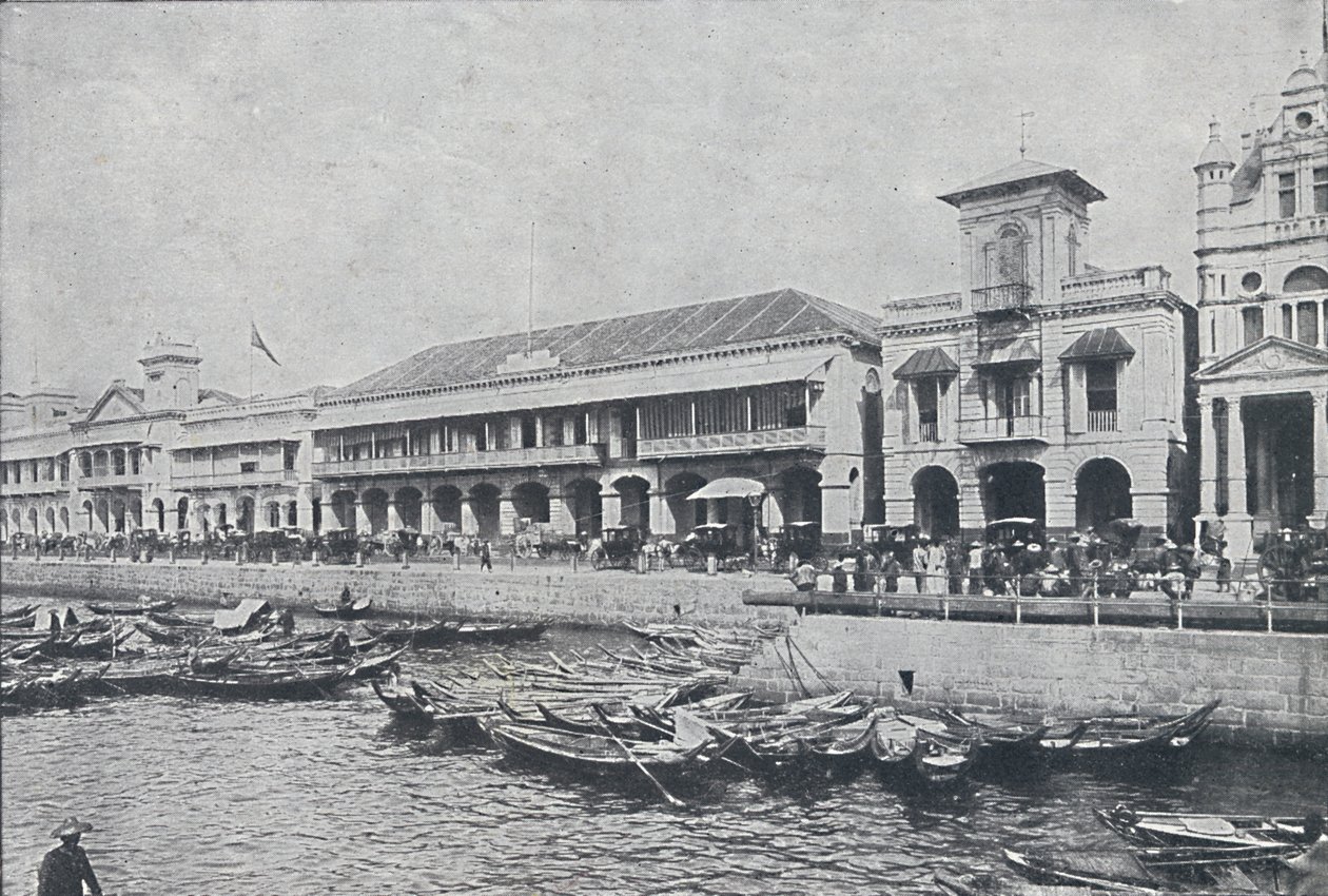 Molo a Singapore, 1924 da Unbekannt