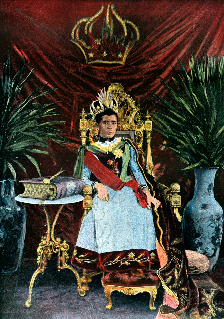 Regina Ranavalona Manjaka III del Madagascar, c1880s da Unbekannt