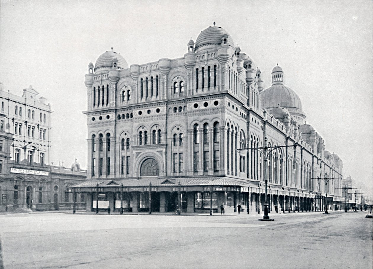 Mercati della Regina Vittoria, c1900 da Unbekannt