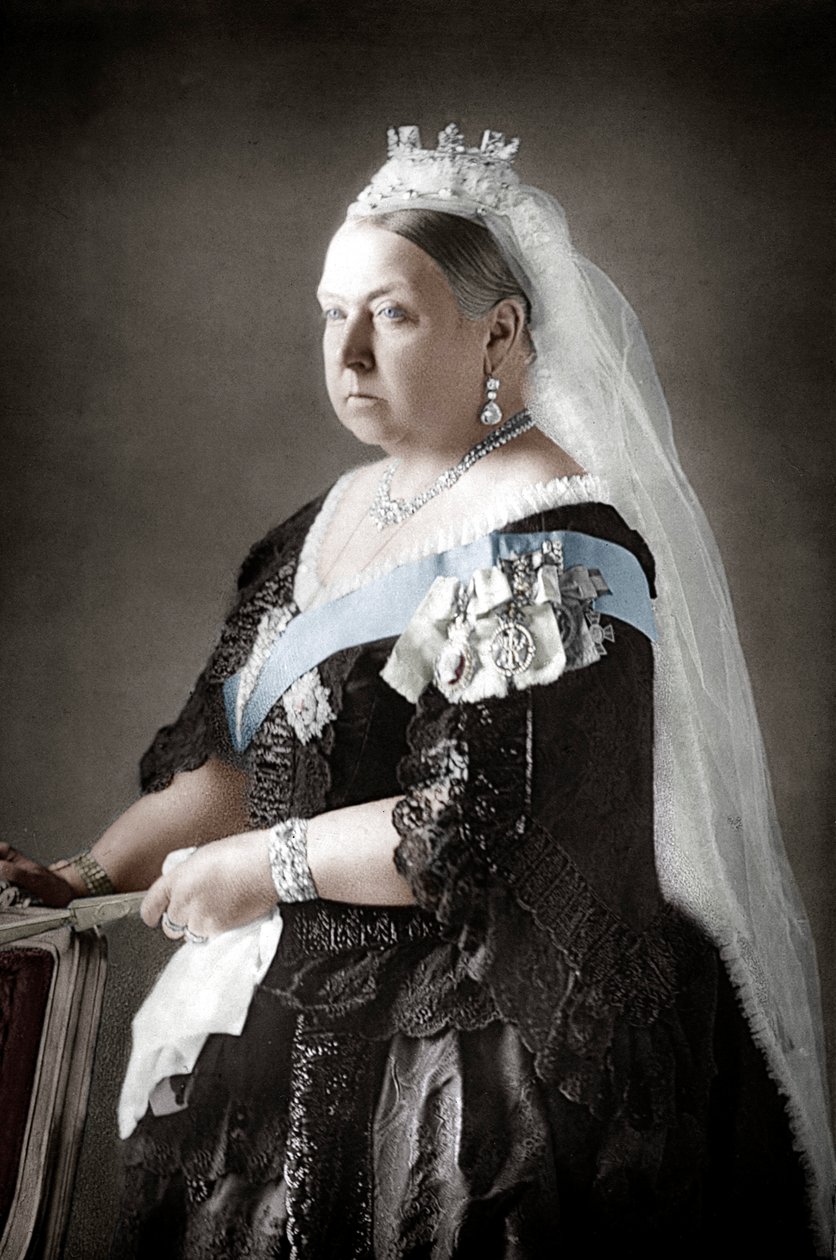 Regina Vittoria del Regno Unito, c1890 da Unbekannt