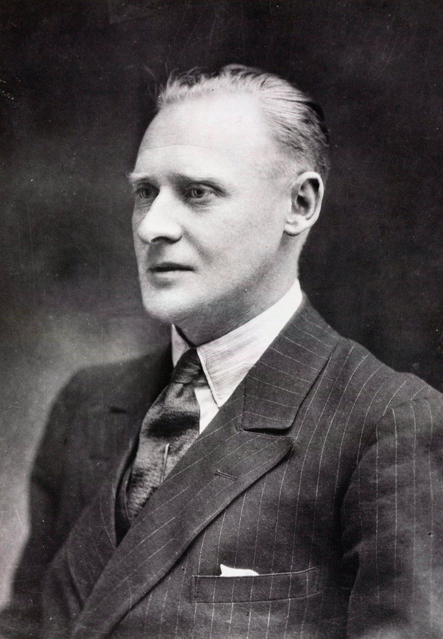 R J Mitchell, progettista di aeromobili inglese, c 1933 da Unbekannt