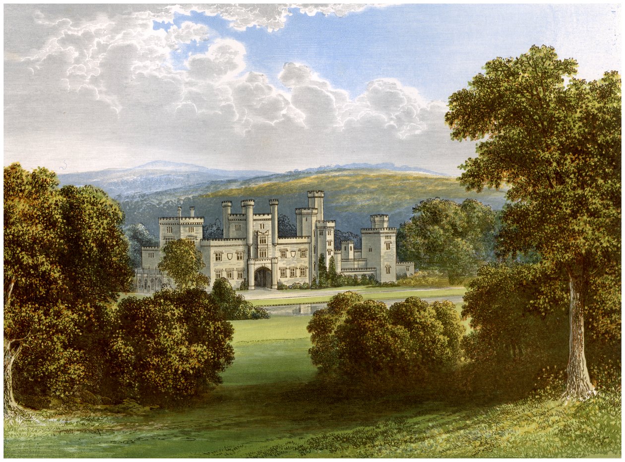 Castello di Ravensworth, contea di Durham, residenza del conte di Ravensworth, c1880 da Unbekannt