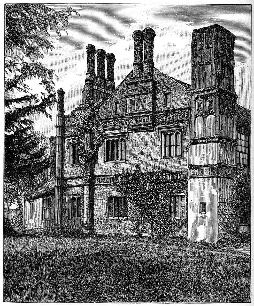 Casa del Rettore, Great Snoring, Norfolk, fine XV secolo, 1893 da Unbekannt
